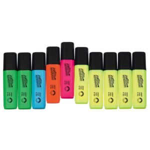 office discount Textmarker farbsortiert, 10 St.